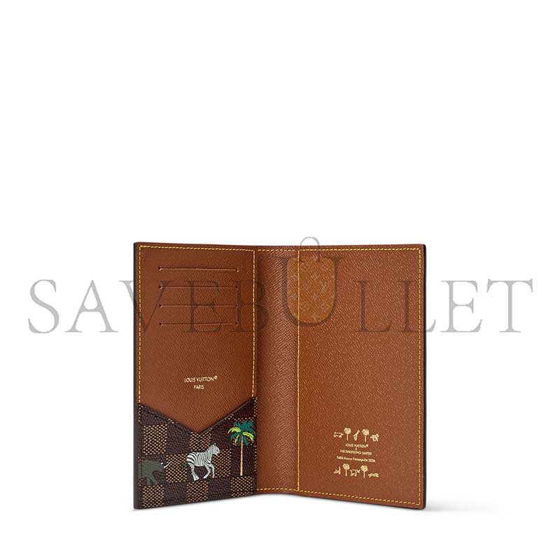 l0vis Vvtt0n master passport cover x the darjeeling limited n40872 (14*10*2.5cm)